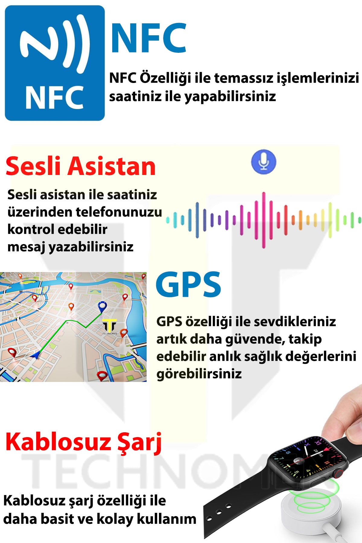 Watch 7 Dt Max Plus Smartwatch 2022 Yeni Akıllı Saat Nfc Siri Gps Bluetooth Çağrı Android Ios.