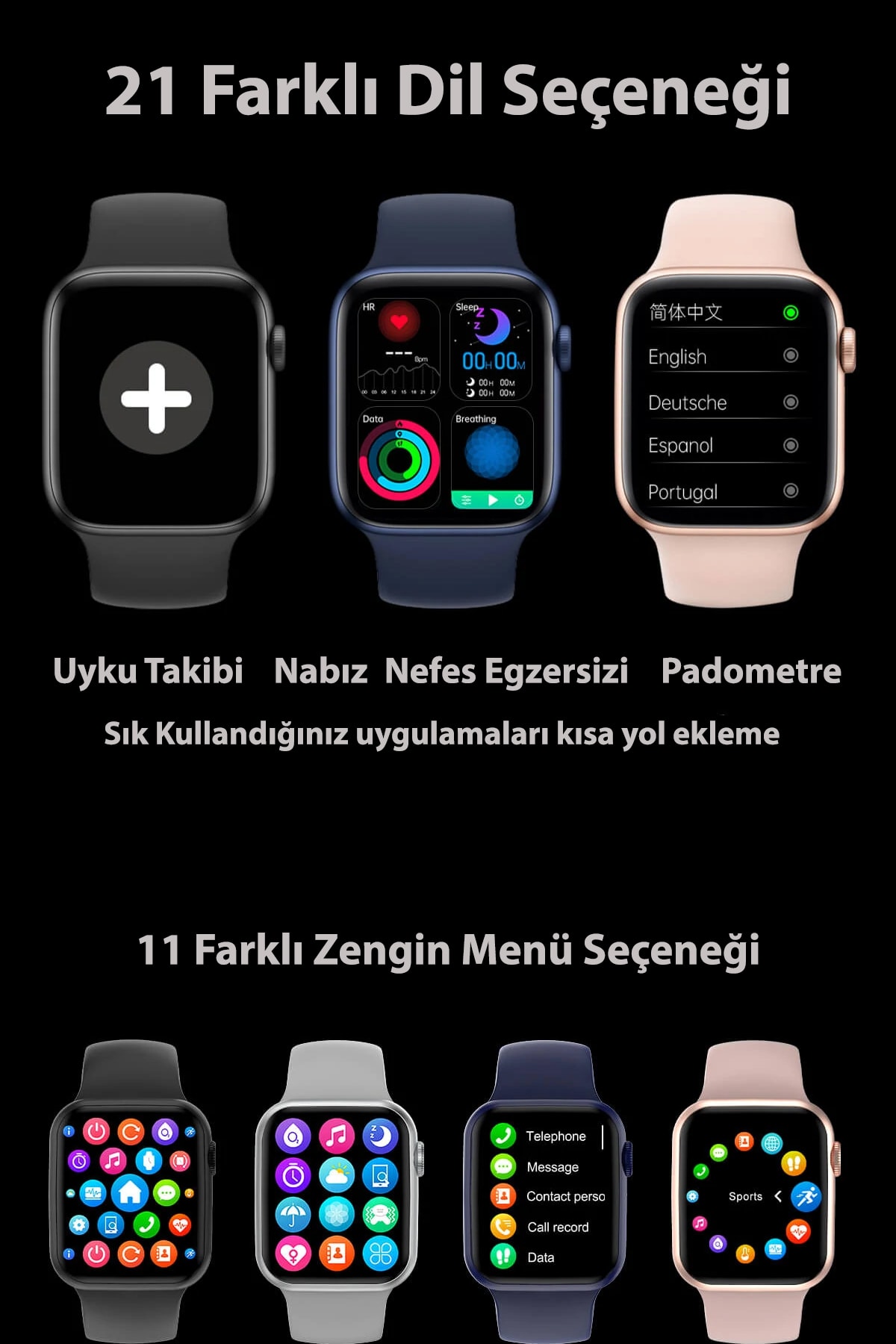 Watch 7 Dt Max Plus Smartwatch 2022 Yeni Akıllı Saat Nfc Siri Gps Bluetooth Çağrı Android Ios.