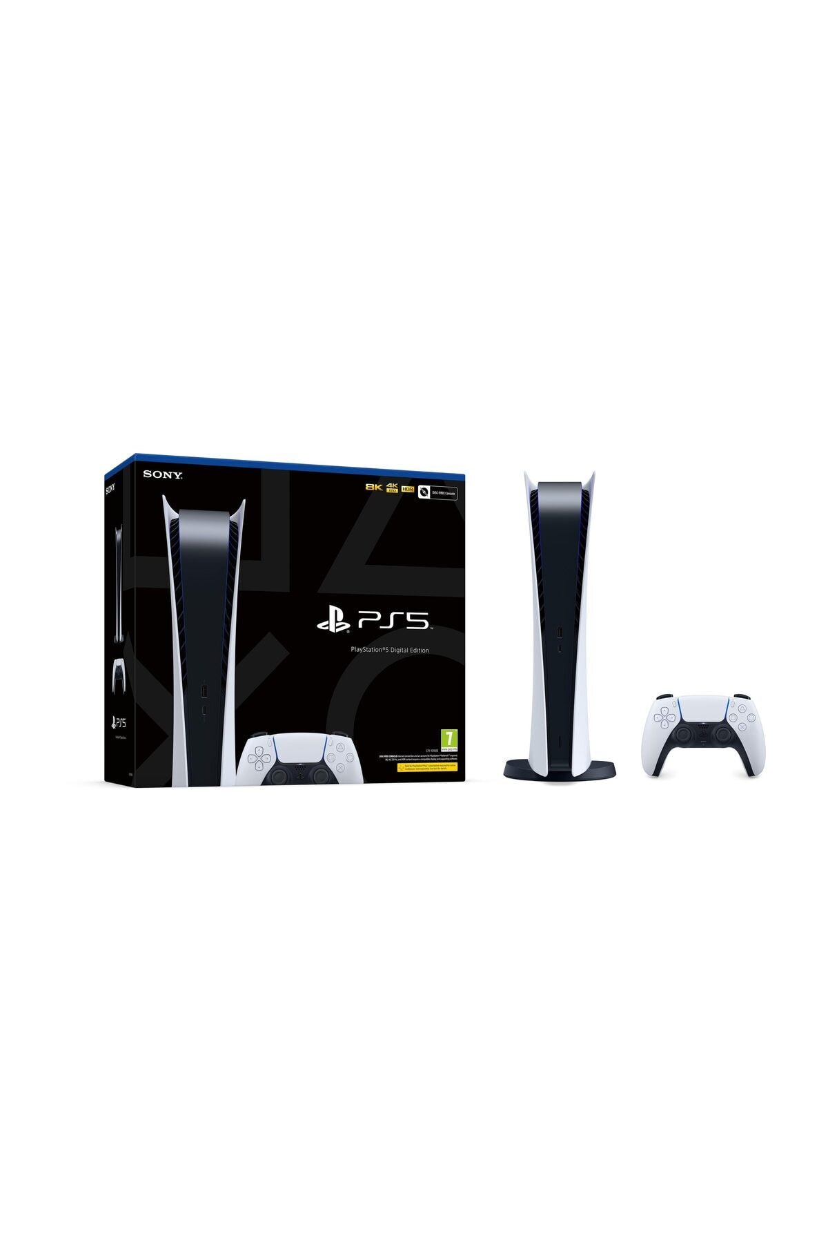 Playstation 5 825 GB Dijital Sürüm - Türkçe Menü (Eurasia Garantili) - PS5