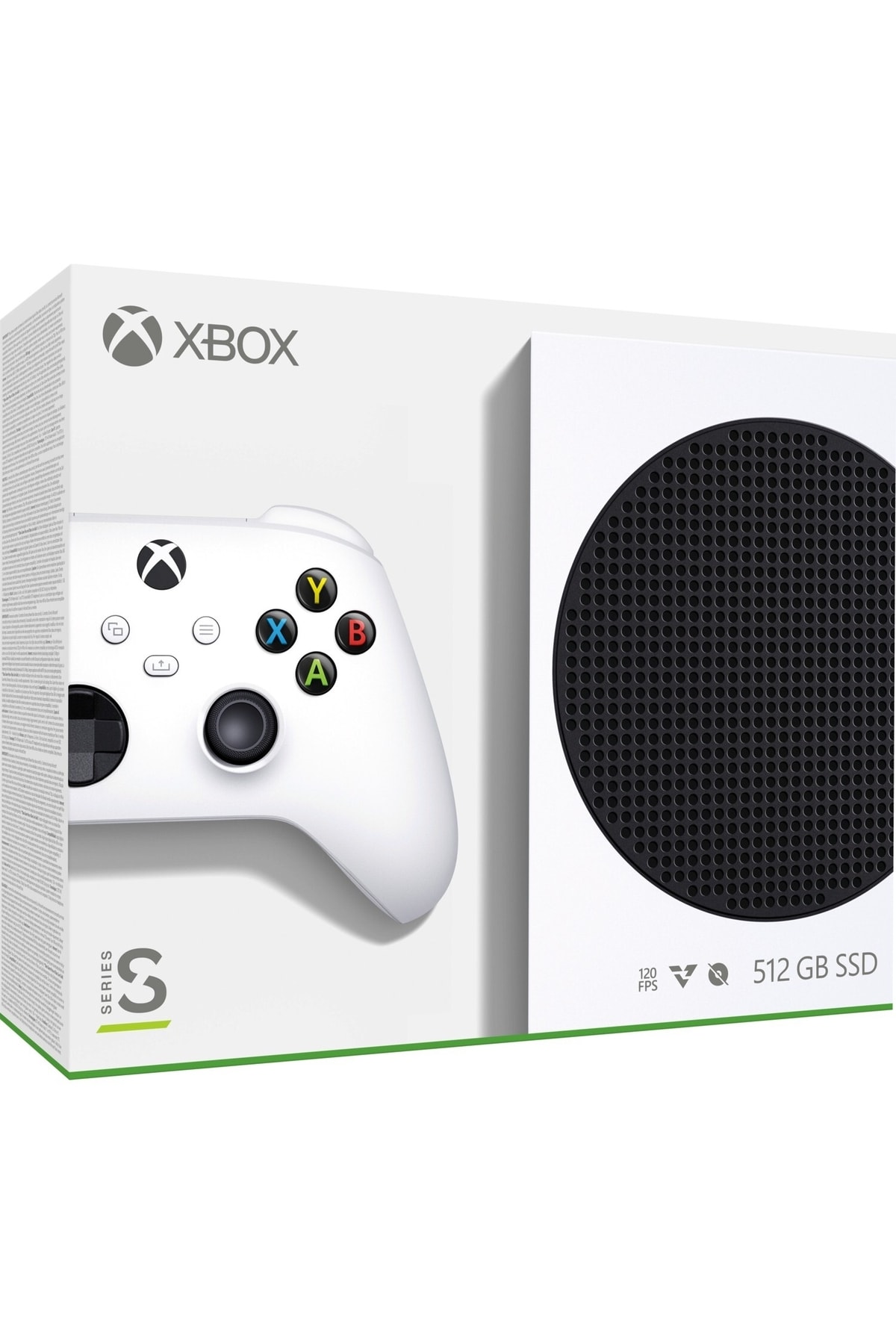 Xbox Series S 512 GB SSD Oyun Konsol + 1 Kol Beyaz + 1 Yıl Live Gold + Gamepass