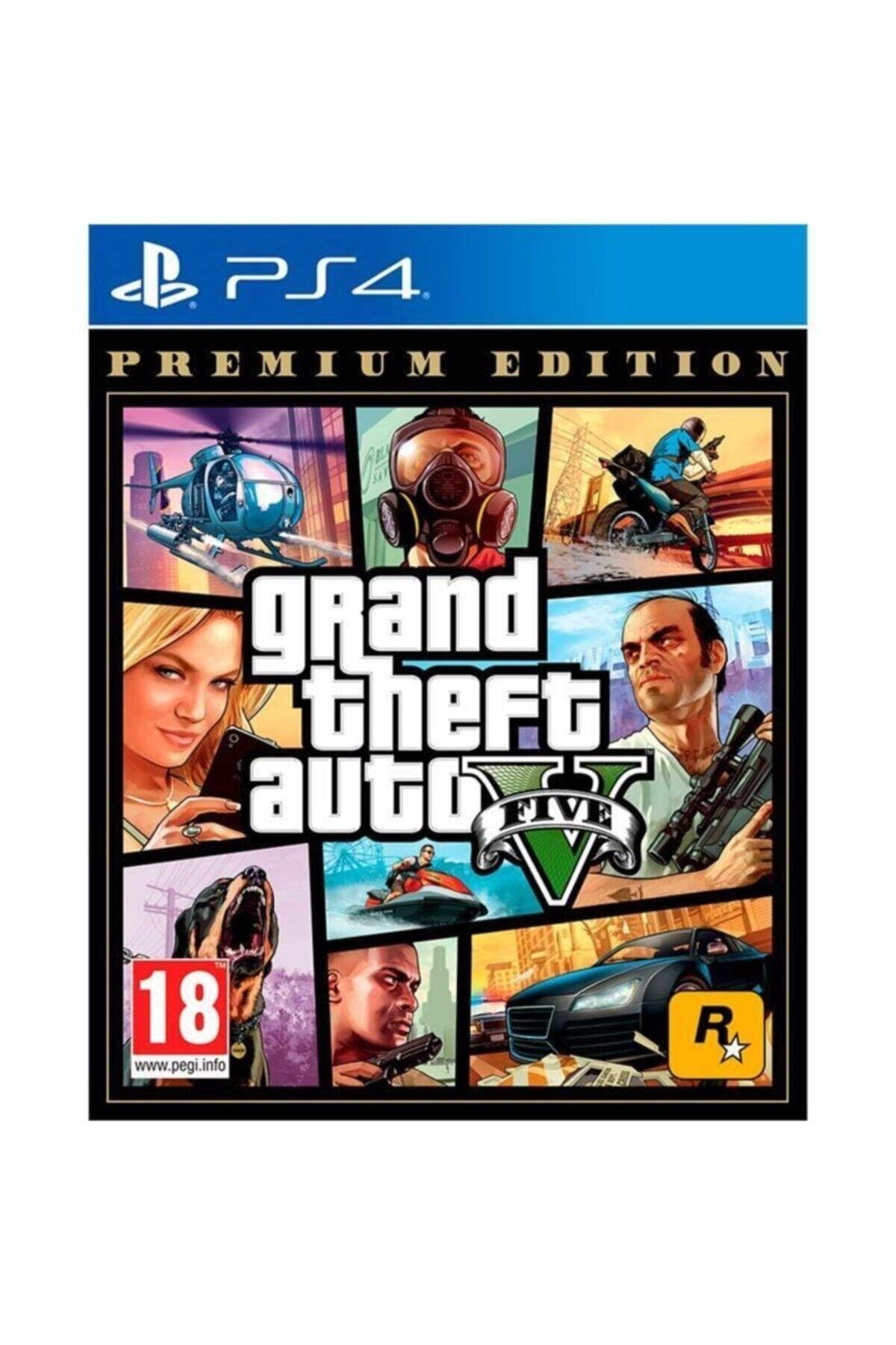 Grand Theft Auto V Premium Edition PS4 Oyun - GTA 5